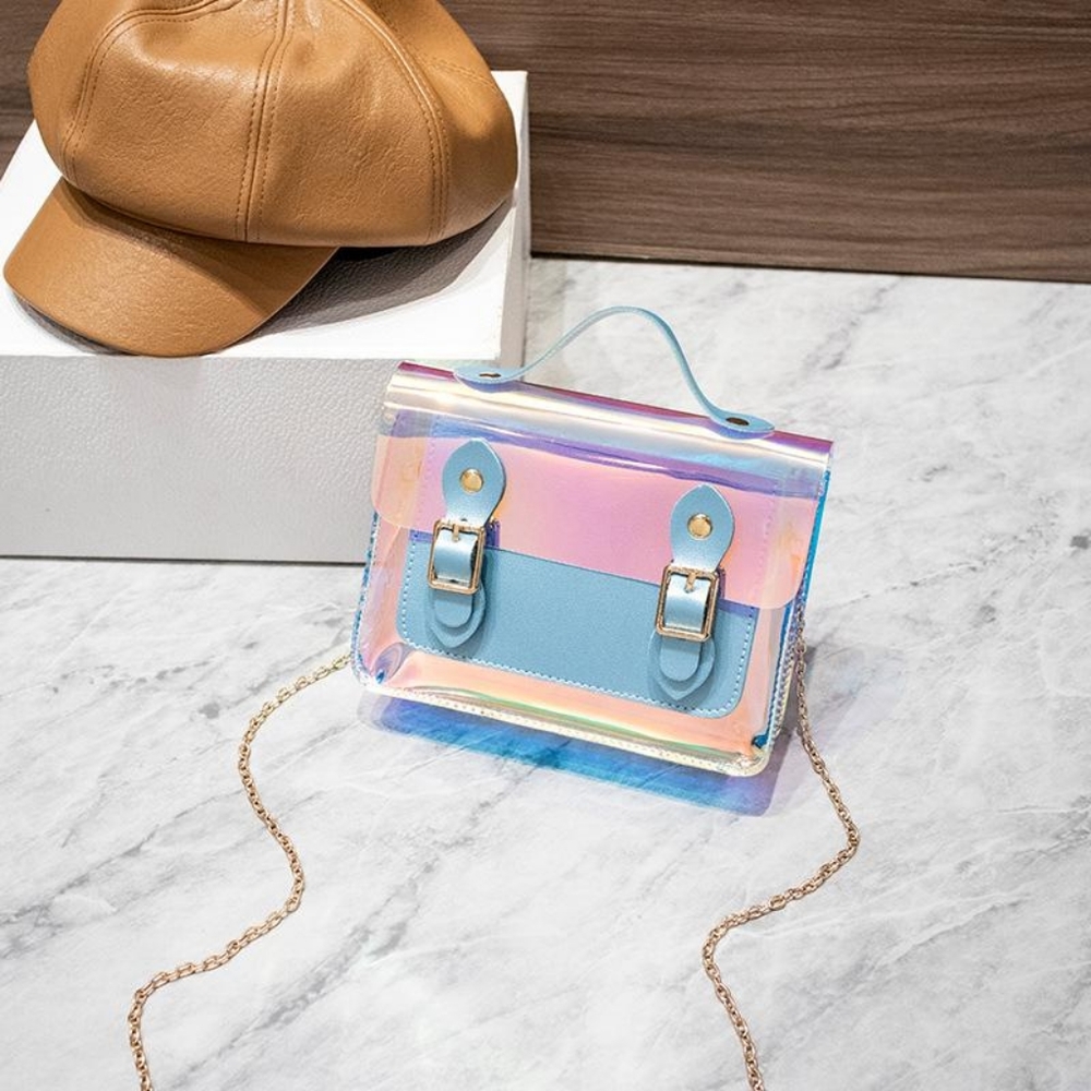 Iridescent crossbody